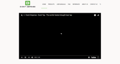 Desktop Screenshot of eventdispense.com