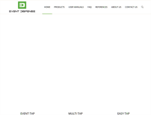Tablet Screenshot of eventdispense.com